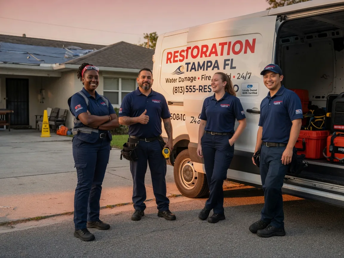 Water Damage Restoration company in West York, IL
